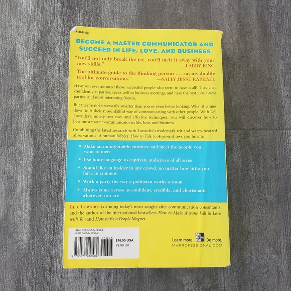 How To Talk To Anyone Leil Lowndes Publication - Picture 2 of 2